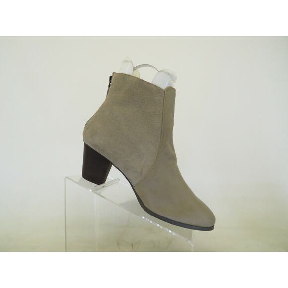 Sole Society Womens Brown Suede Zip Ankle Fashion Boots Bootie Size 11 M - Picture 4 of 11